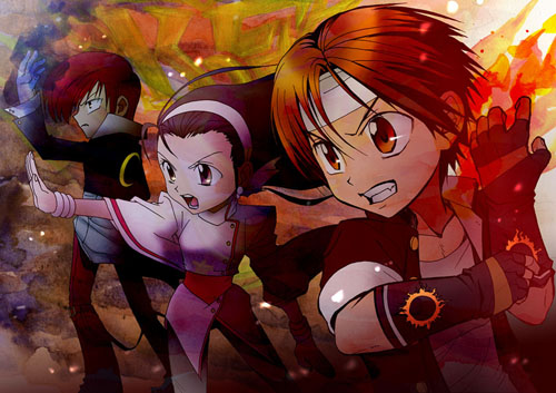 日本玩家手绘"三神器队"角色漫画